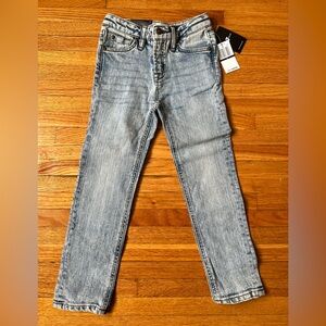 Girls 7 for all Mankind Slim
Straight leg Stretch denim jeans NWT